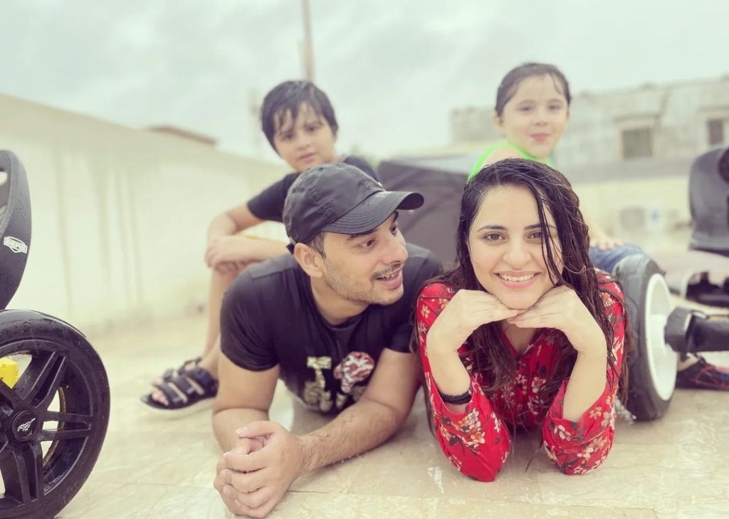 Fatima Effendi's Lovely Pictorial Birthday Wish for Husband