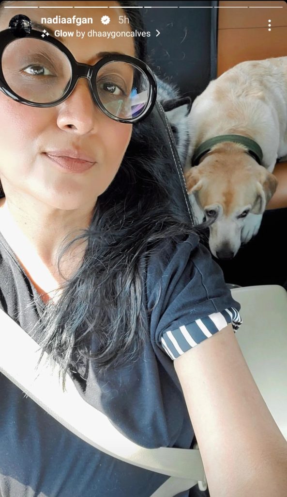 Nadia Afgan And Her Husband Vacationing In Ayubia With Their Pets