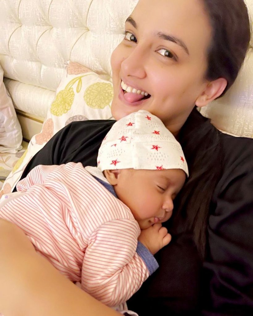 Kiran Tabeir Shares New Adorable Pictures With Daughter & Family