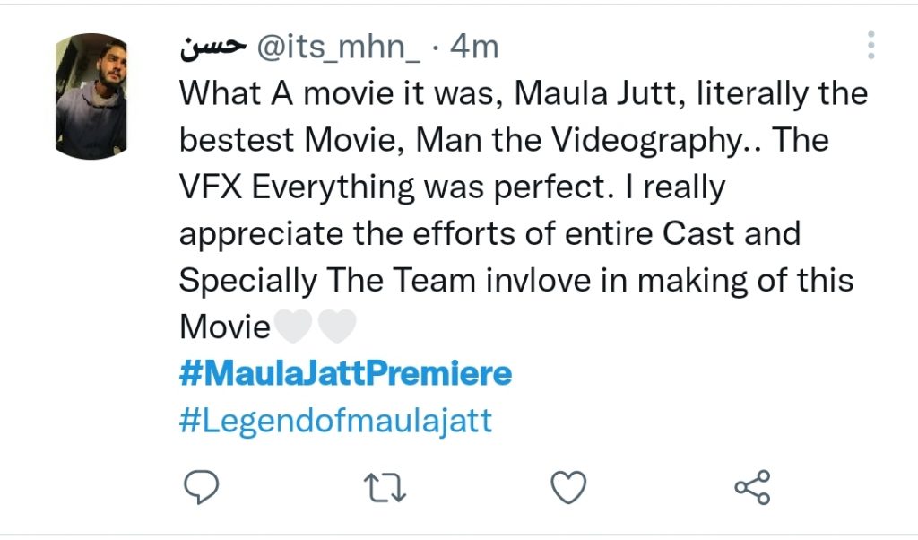 Film The Legend of Maula Jatt Public Reaction
