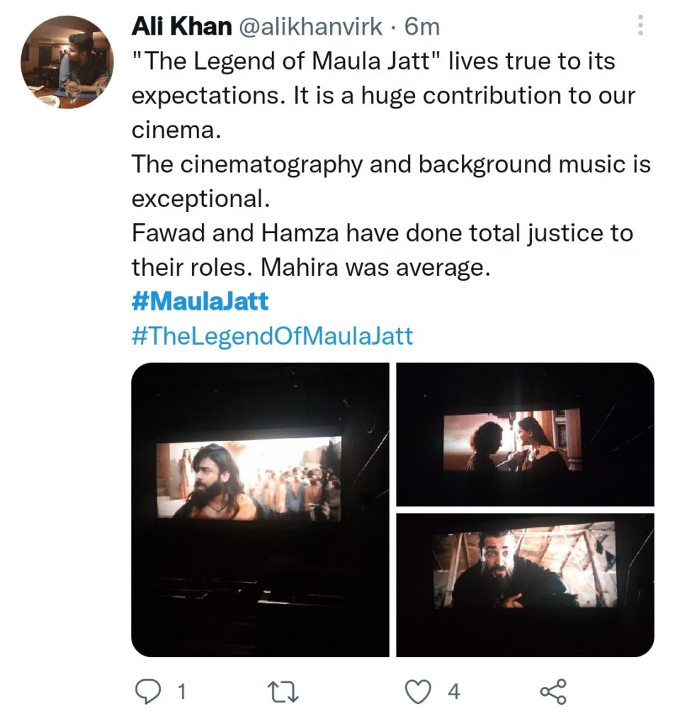 Film The Legend of Maula Jatt Public Reaction