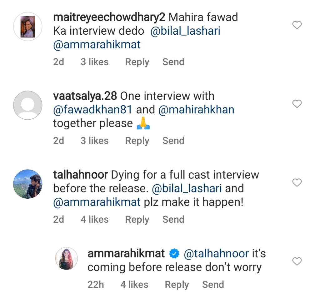 Mahira Khan's First Promotional Interview For Maula Jatt - Public Reaction