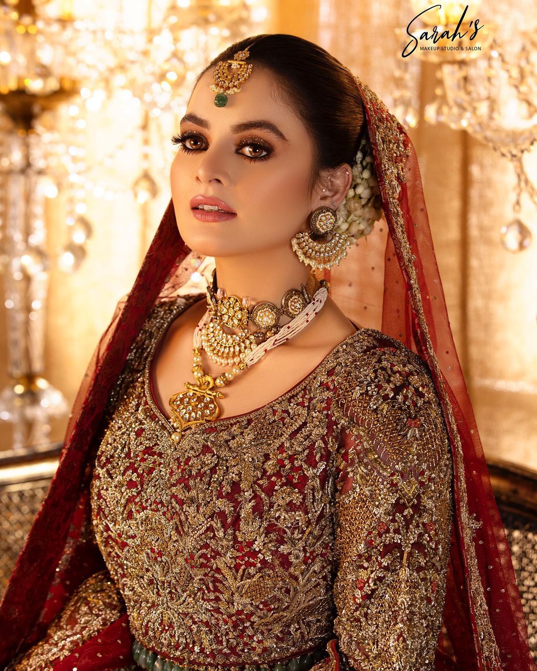 Minal Khan Looks Extremely Gorgeous In Latest Bridal Shoot Reviewitpk 7286