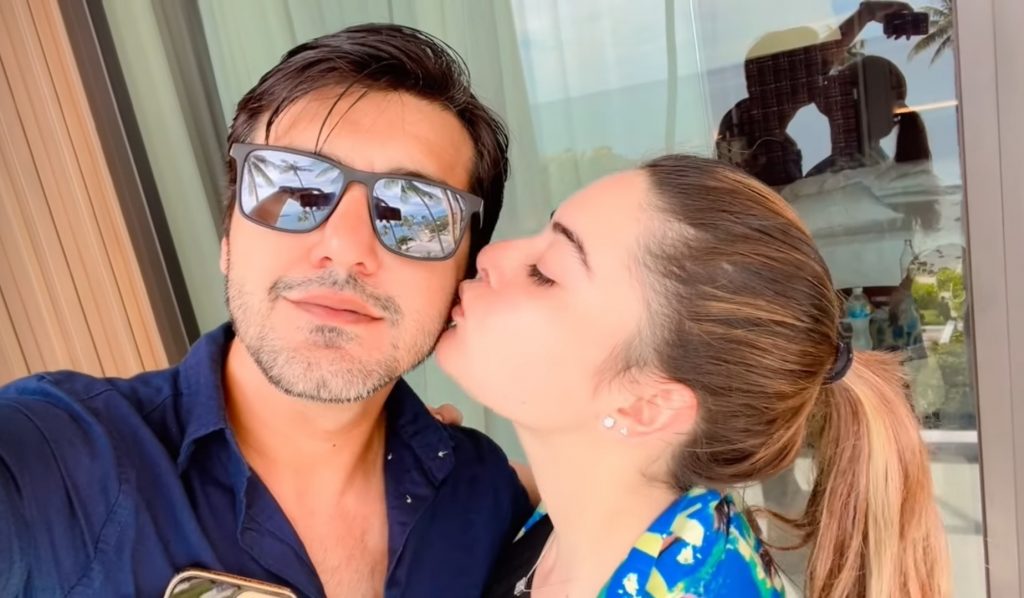 Minal Khan and Ahsan Mohsin Ikram Recent Pictures From Thailand