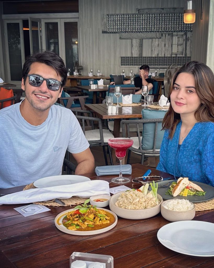 Minal And Ahsan Shared Adorable Pictures From Koh Samui, Thailand.