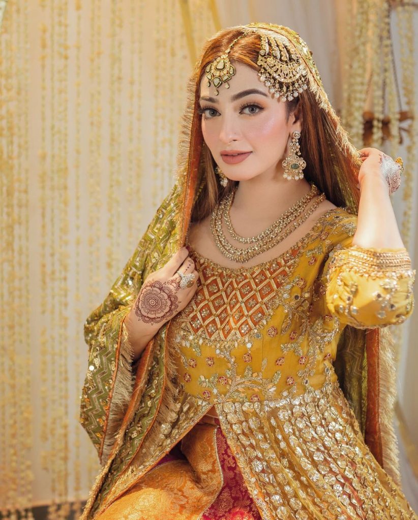 Gorgeous Nawal Saeed's Dreamy Bridal Shoot