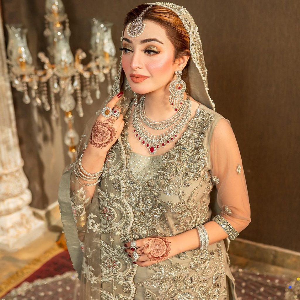 Gorgeous Nawal Saeed's Dreamy Bridal Shoot