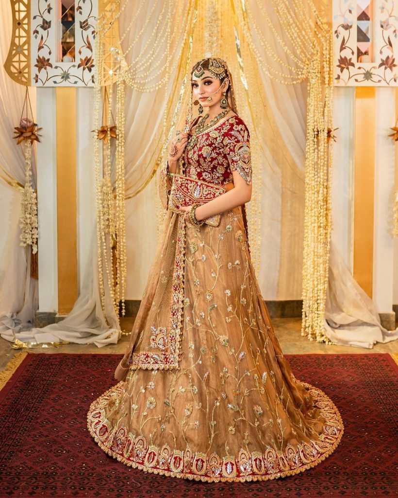 Gorgeous Nawal Saeed's Dreamy Bridal Shoot