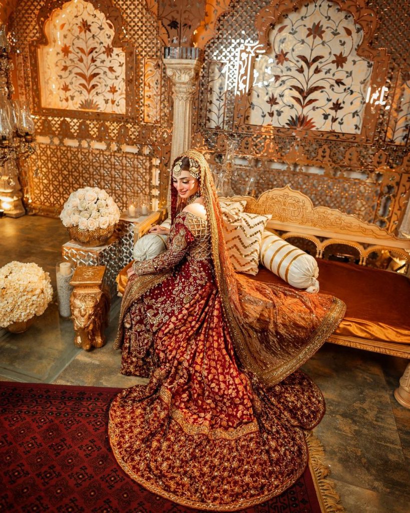 Gorgeous Nawal Saeed's Dreamy Bridal Shoot