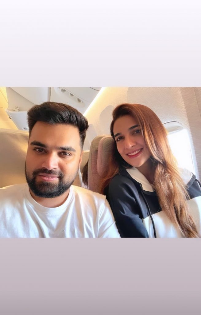 Rabab Hashim New Pictures With Husband