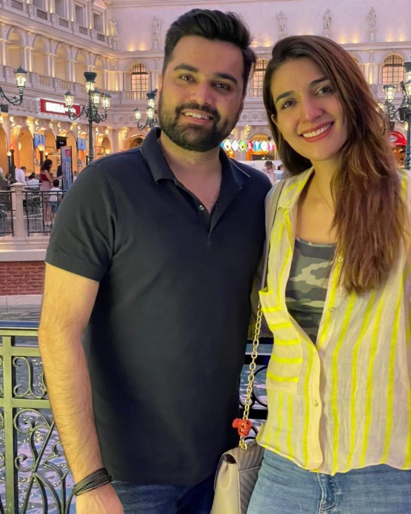 Rabab Hashim New Pictures With Husband