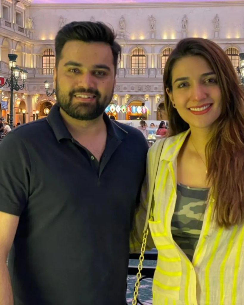 Rabab Hashim New Pictures With Husband