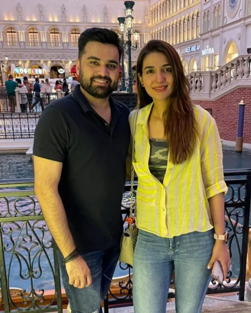 Rabab Hashim New Pictures With Husband