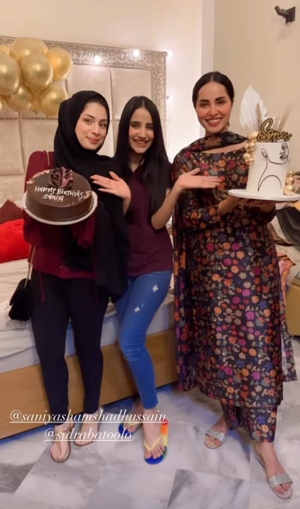 Saniya Shamshad Celebrates Birthday With Friends