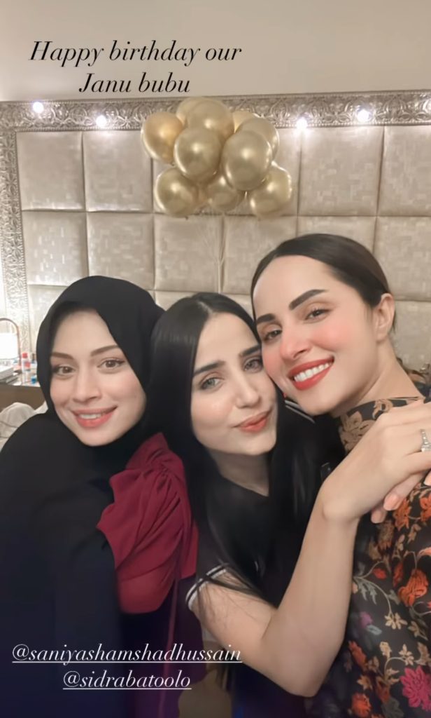 Saniya Shamshad Celebrates Birthday With Friends