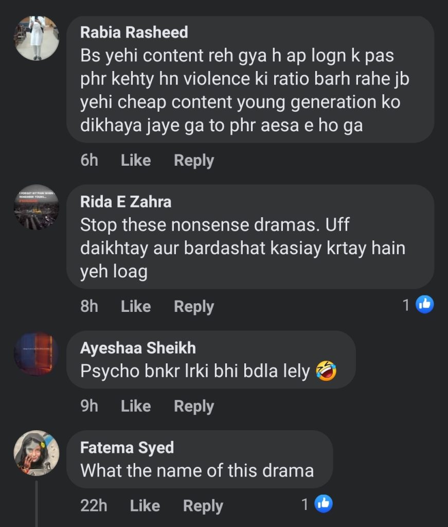 Drama Serial Tinkay Ka Sahara Criticized For Depicting Toxic Male Character