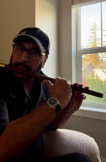 Adnan Siddiqui Mesmerizes Fans By Playing Kesariya On Flute