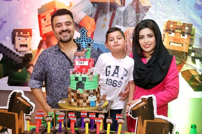 Ahmed Ali Butt Celebrates Son Azaan's Birthday In A Fun Mode