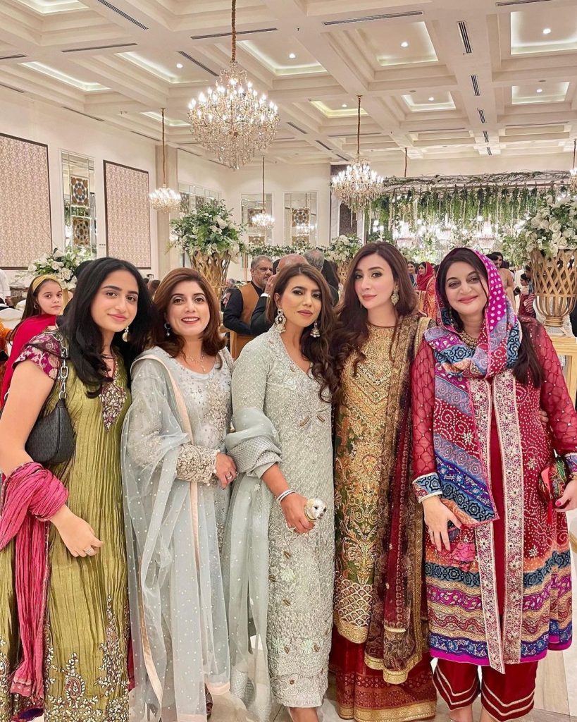 Aisha Khan Looks Ethereal At A Family Wedding