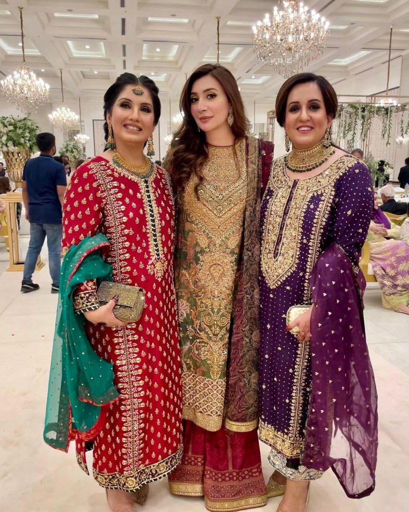 Aisha Khan Looks Ethereal At A Family Wedding