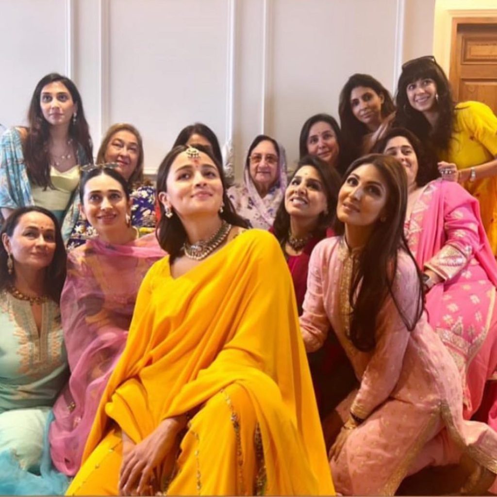 Alia Bhatt Celebrates Traditional Baby Shower