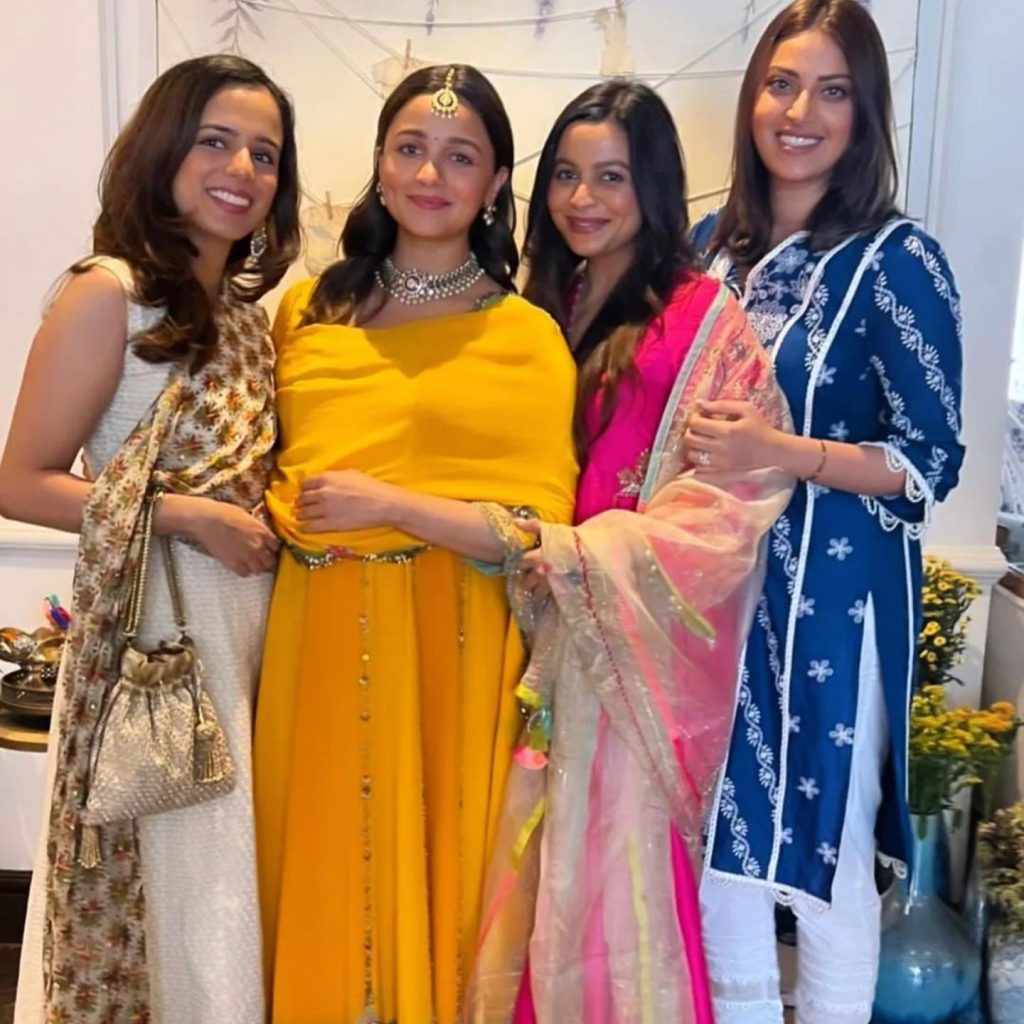 Alia Bhatt Celebrates Traditional Baby Shower