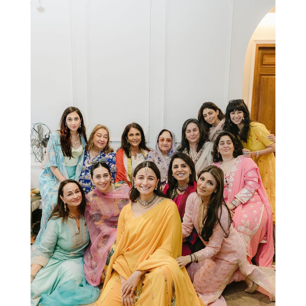 Alia Bhatt Celebrates Traditional Baby Shower