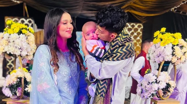Viral Couple Asad And Nimra With Beautiful Baby Boy