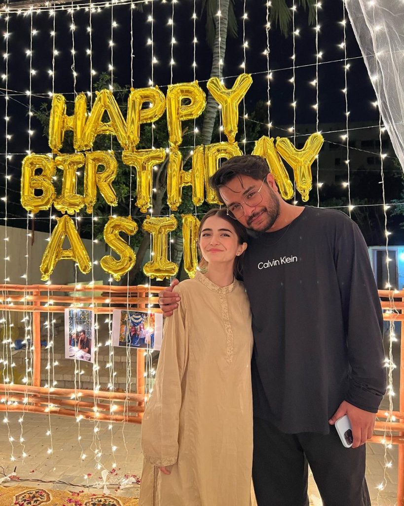 Merub Ali Celebrates Asim Azhar's 26th Birthday