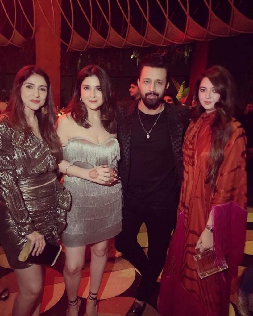 Atif Aslam And Sara Bharwana Attend Sanjay Kapoor's Birthday In Dubai