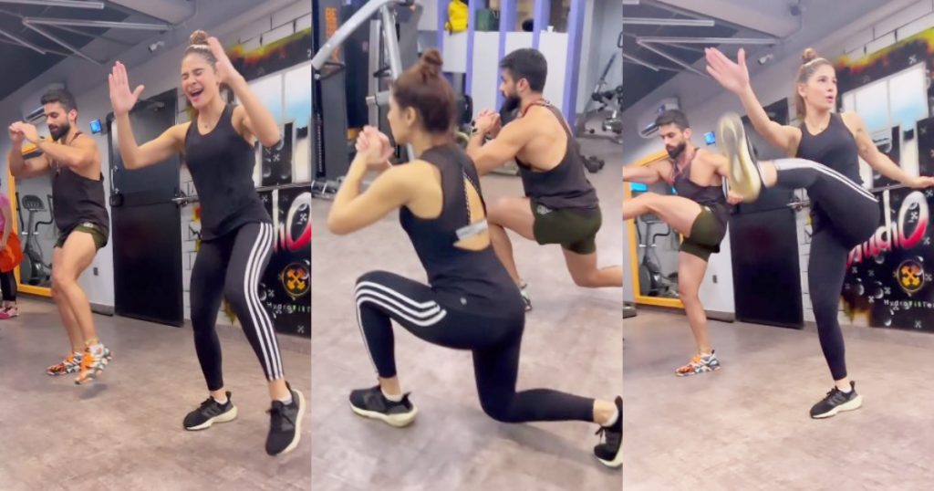 Ayesha Omar Trolled Over Latest Workout Video