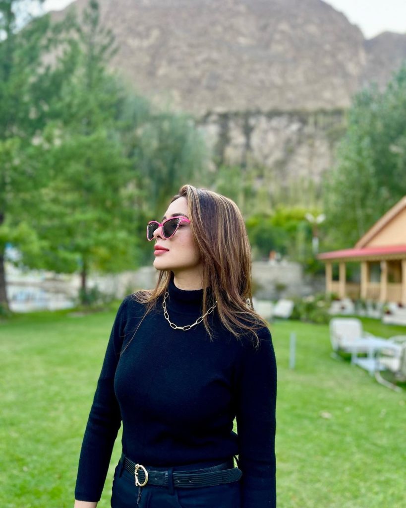 Actress Azekah Daniel Enjoys In Beautiful Skardu Valley