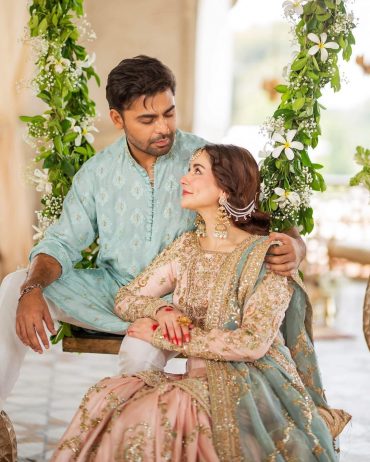 Farhan Saeed And Hania Aamir Romantic Shoot After Mere Humsafar ...