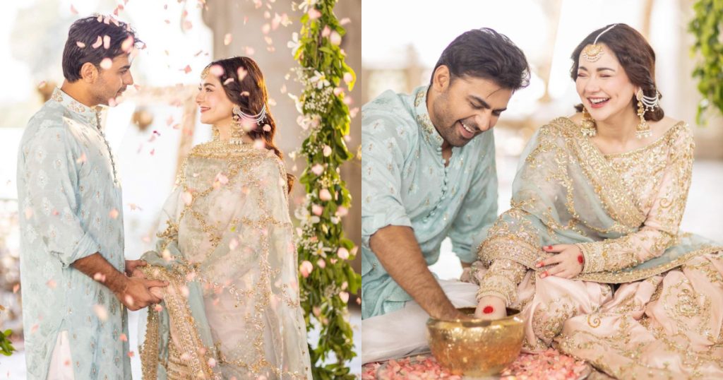 Farhan Saeed And Hania Aamir Romantic Shoot After Mere Humsafar