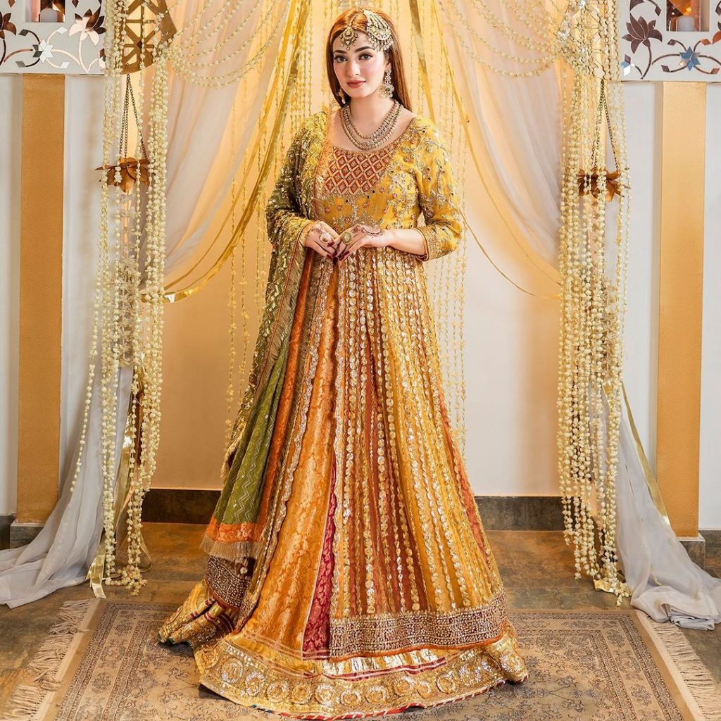 Gorgeous Nawal Saeed's Dreamy Bridal Shoot