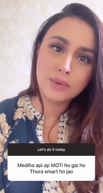 Madiha Naqvi Reacts To Being Called Fat By A Follower