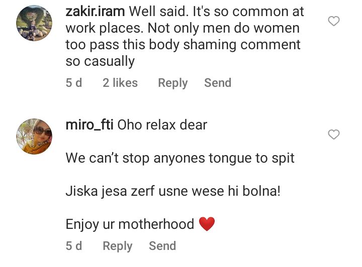 Madiha Naqvi Reacts To Being Called Fat By A Follower