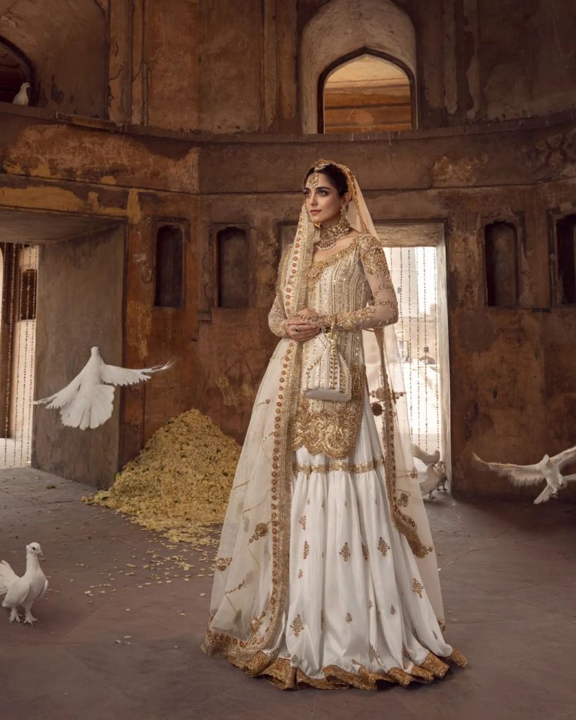 Maya Ali Is A Vision To Behold In Latest Bridal Collection For Her Brand