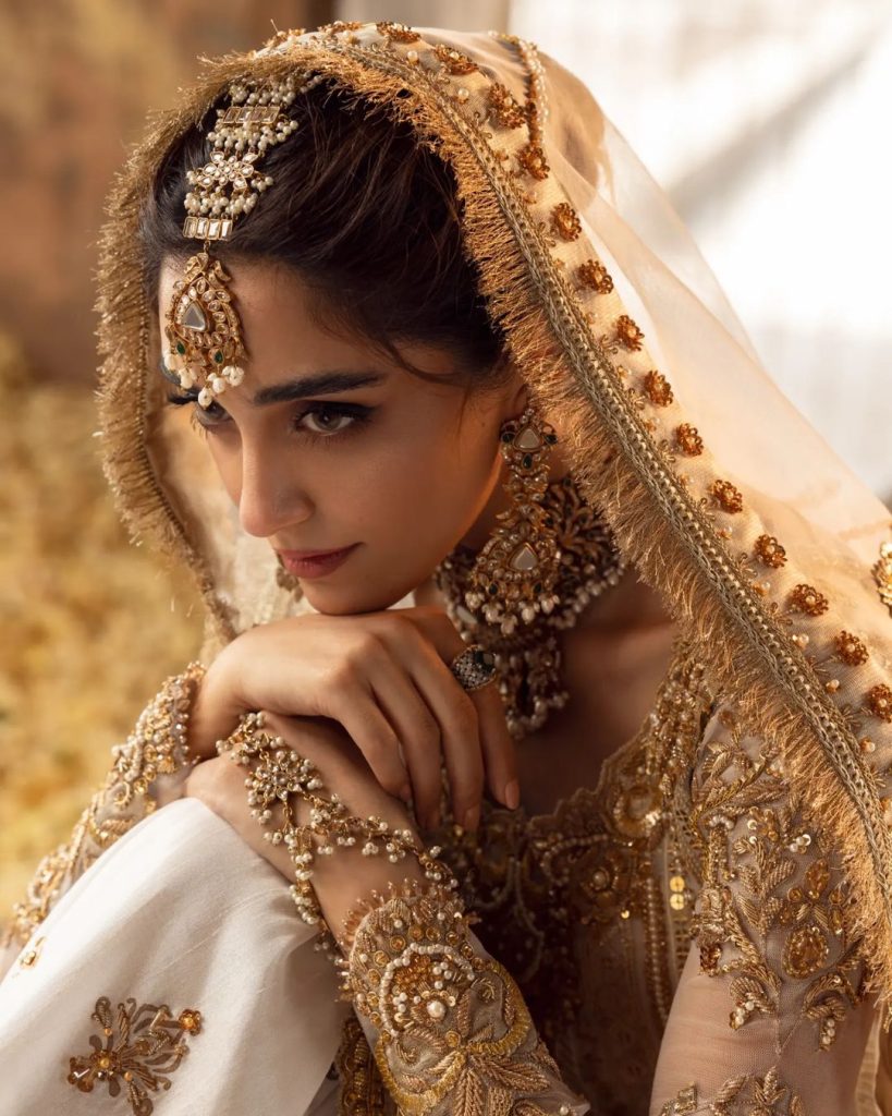 Maya Ali Is A Vision To Behold In Latest Bridal Collection For Her Brand