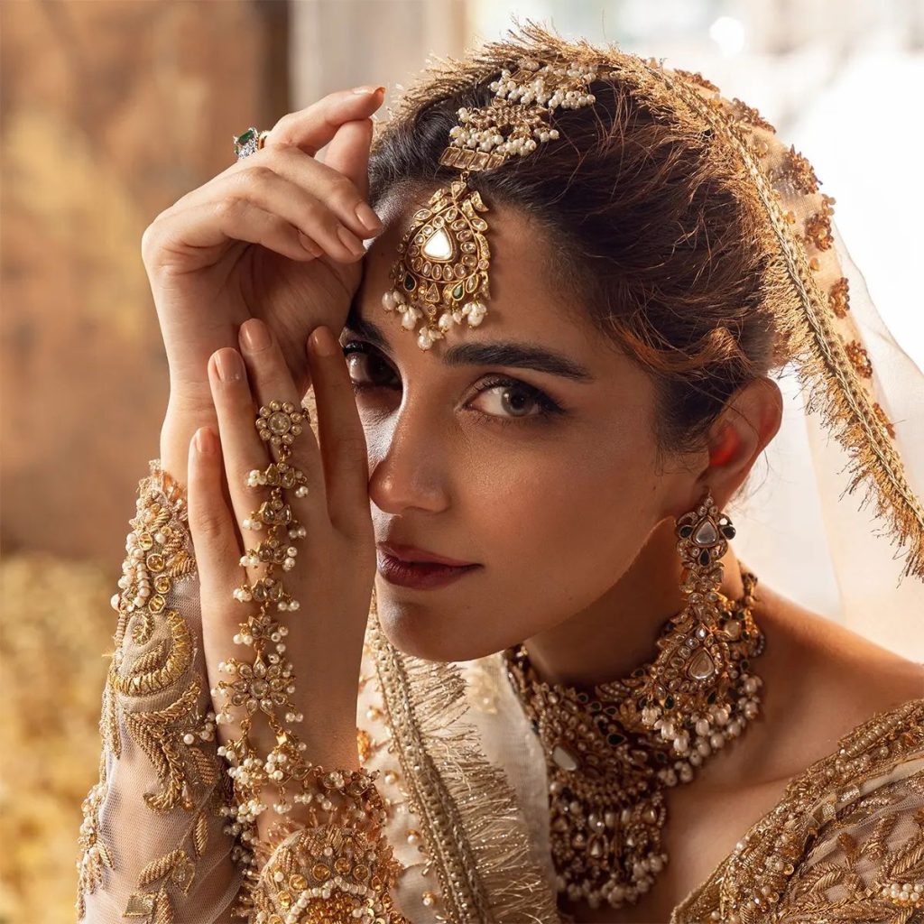 Maya Ali Is A Vision To Behold In Latest Bridal Collection For Her Brand