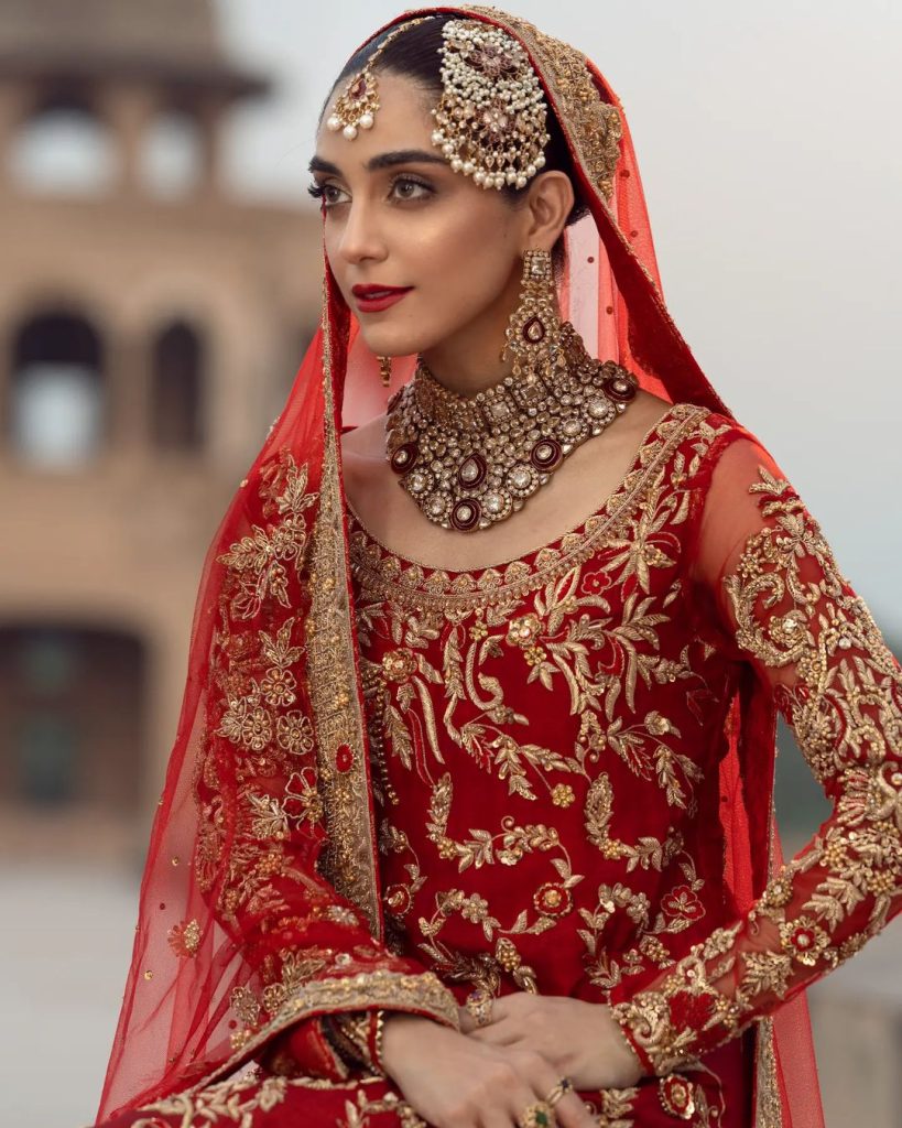 Maya Ali Is A Vision To Behold In Latest Bridal Collection For Her Brand