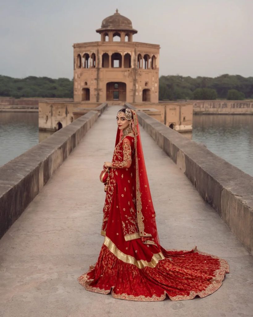 Maya Ali Is A Vision To Behold In Latest Bridal Collection For Her Brand