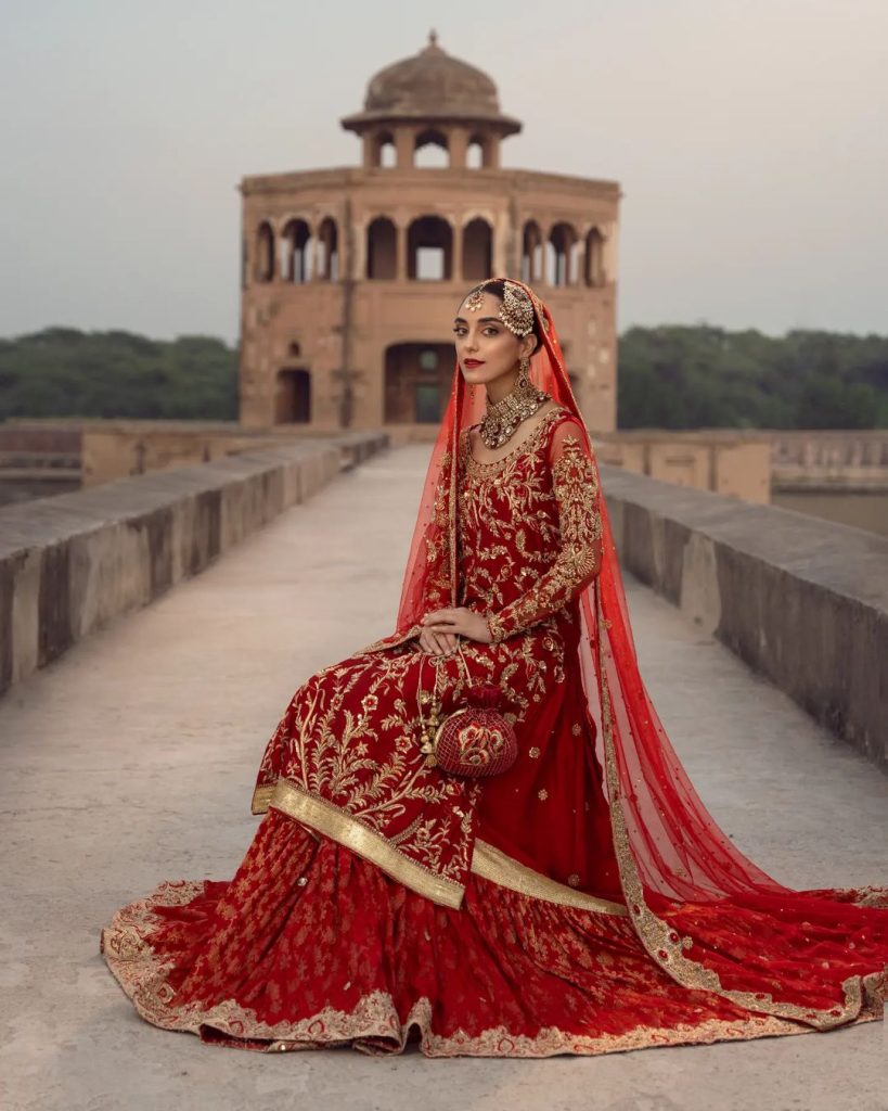 Maya Ali Is A Vision To Behold In Latest Bridal Collection For Her Brand