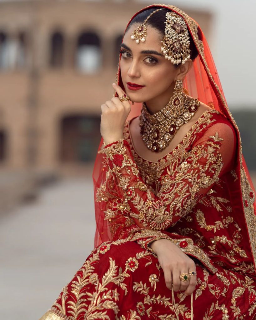 Maya Ali Is A Vision To Behold In Latest Bridal Collection For Her Brand