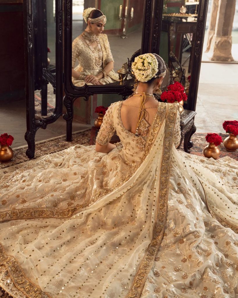 Maya Ali Is A Vision To Behold In Latest Bridal Collection For Her Brand