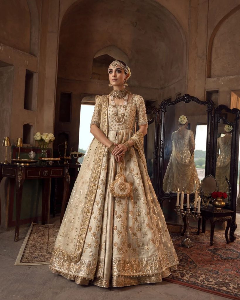 Maya Ali Is A Vision To Behold In Latest Bridal Collection For Her Brand