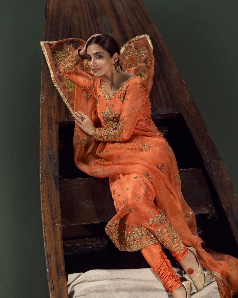 Maya Ali Is A Vision To Behold In Latest Bridal Collection For Her Brand