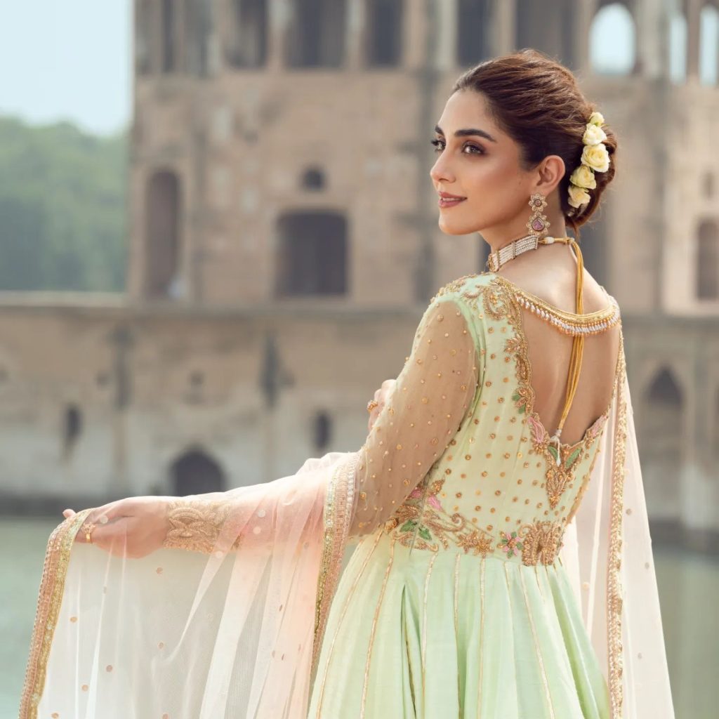 Maya Ali Is A Vision To Behold In Latest Bridal Collection For Her Brand
