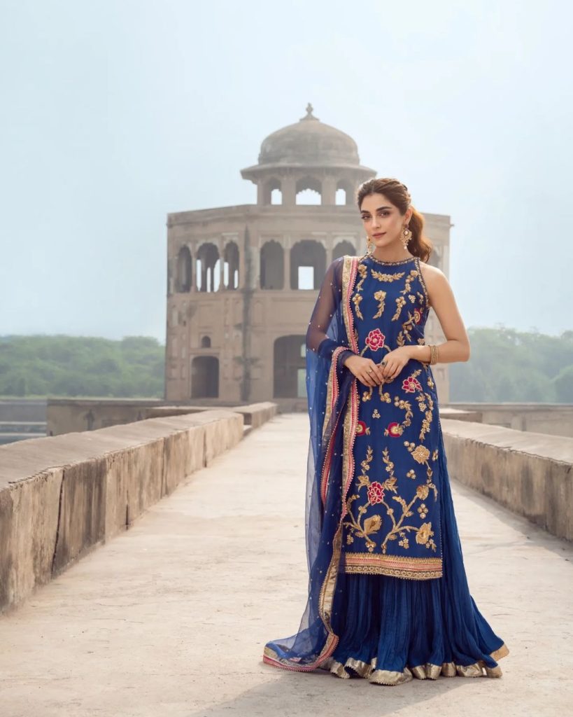 Maya Ali Is A Vision To Behold In Latest Bridal Collection For Her Brand