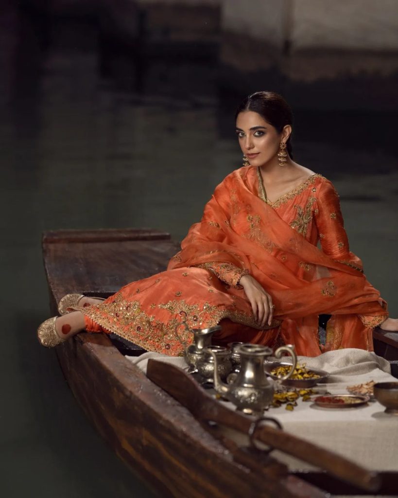 Maya Ali Is A Vision To Behold In Latest Bridal Collection For Her Brand